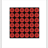 Ark med 36 st riktpunkter (D:2,5 cm)